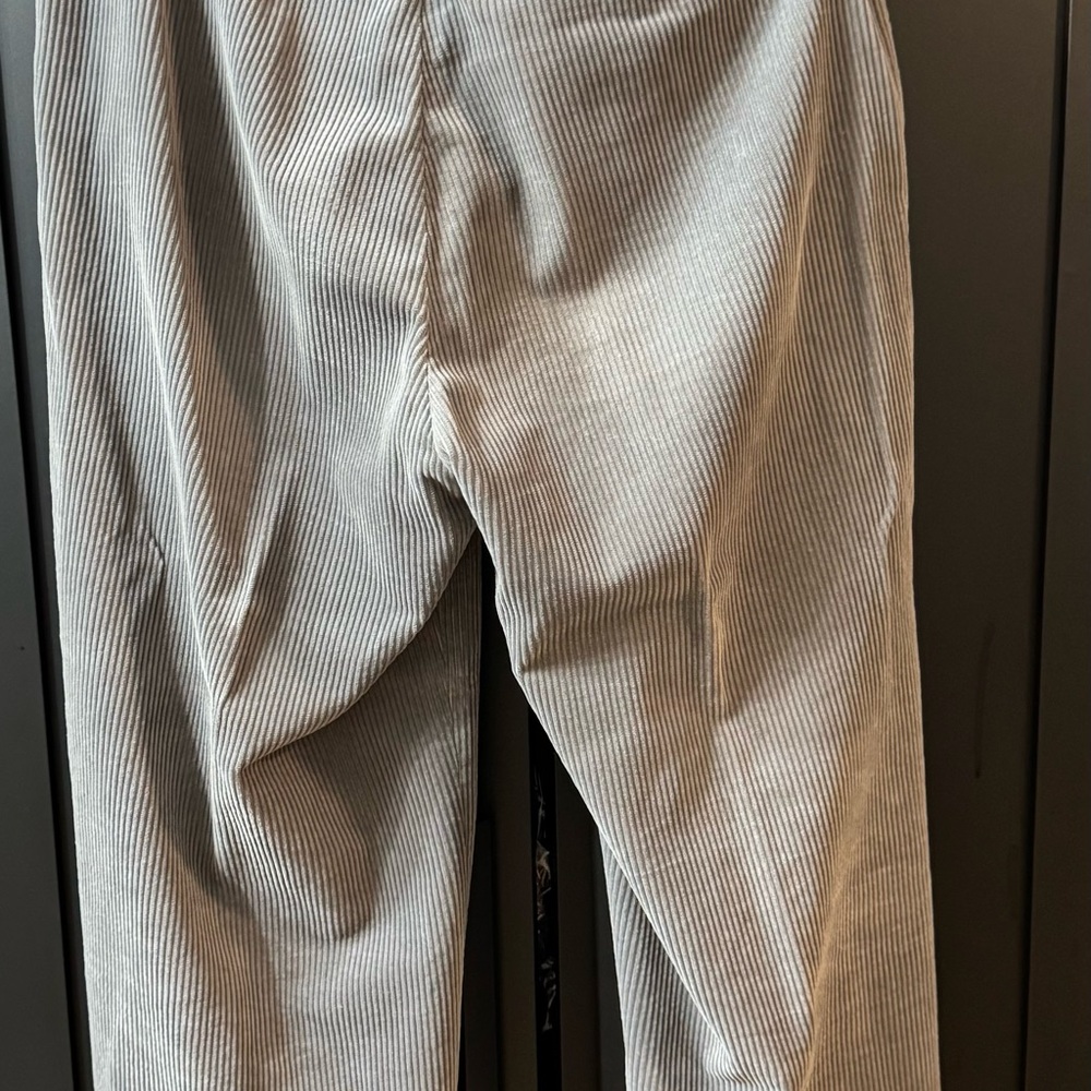 Men's Gray Corduroy Pants - Picture 5 of 9